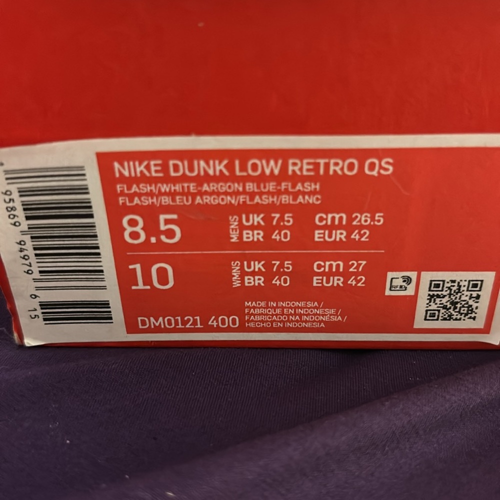 2022
Dunk Low Retro QS 'Argon' - Picture 8 of 8